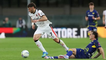 Sassuolo vence 2-0 a Milan; Santiago Giménez disputó 30 minutos