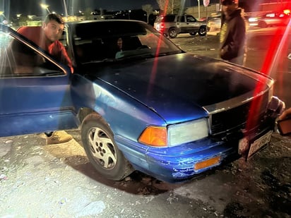 Accidente vial: El accidente ocurrió en la colonia Hipódromo; la víctima fue trasladada a hospital