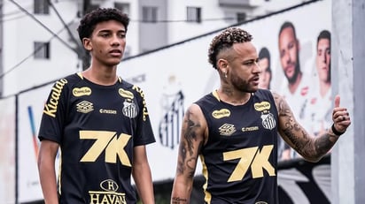 Altercado entre Neymar y Robinho Jr. marca práctica del Santos
