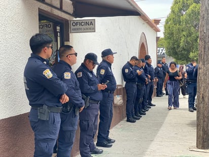 Despiden a policía estatal en funerales La Paz