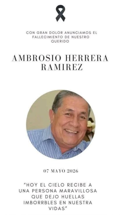 Fallece Ambrosio Herrera, extrabajador de AHMSA