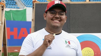 Sebastián García, campeón de la Copa del Mundo de tiro con arco