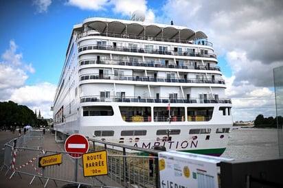 Norovirus en crucero en Francia deja un muerto y 50 enfermos