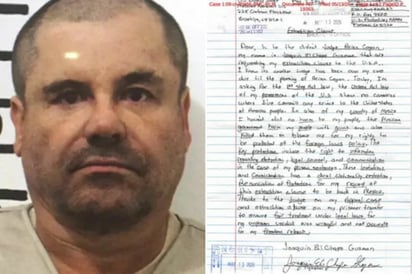 “El Chapo” insiste en regresar a México: envía nueva carta y culpa al gobierno mexicano por muertes