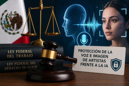 IA  México publica reforma que regula el uso de inteligencia artificial en la voz e imagen de artistas, estableciendo nuevas reglas laborales