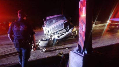 Accidente : Paramédicos atendieron a Juan Jaime Ramírez Briseña, de 28 años.