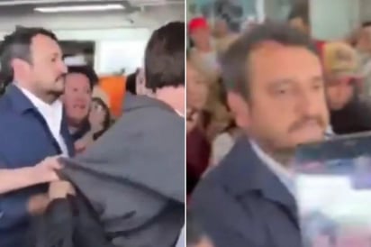 Andy López Beltrán y Ariadna Montiel llegan a Chihuahua entre abucheos y tensión