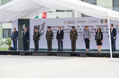 Paulo Benítez inicia funciones al frente de la 47 Zona Militar