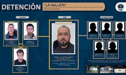 FGE Michoacán captura a “La Galleta”, operador de Los Templarios en Pátzcuaro