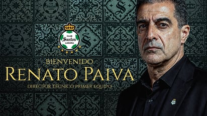 Santos Laguna oficializa a Renato Paiva como DT