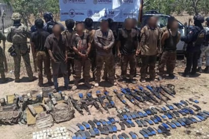 Capturan a 13 presuntos integrantes de Los Chapitos en Sinaloa