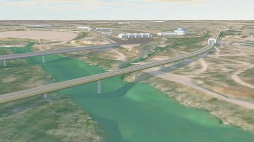 Tercer puente. Un ambicioso proyecto binacional que conectará Eagle Pass y Piedras Negras para optimizar el flujo comercial.  A mediados de 2025 arrancará