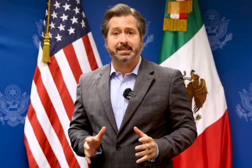 El vocero de la Embajada de Estados Unidos en México afirmó que la visa de cualquier extranjero puede ser cancelada en cualquier momento a discreción