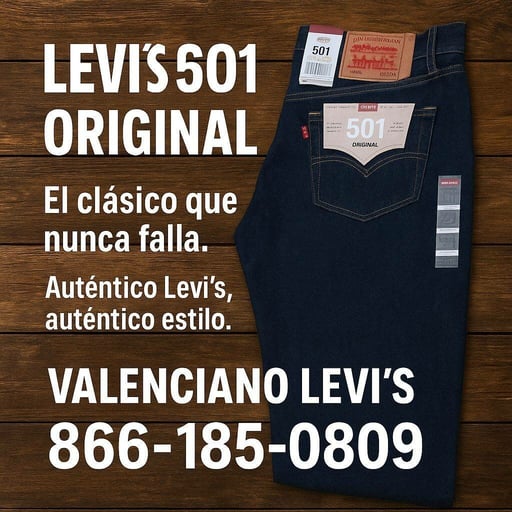  Los pantalones Levi’s® 501, con más de un siglo de historia, son uno de esos clásicos que se mantienen vigentes gracias a su diseño original. Hoy,