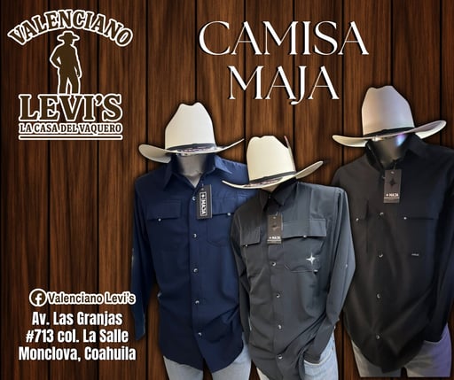 Las camisas Maja Vaqueras se han convertido en un símbolo del hombre moderno que aprecia la elegancia rústica y la durabilidad sin perder el toque clásico