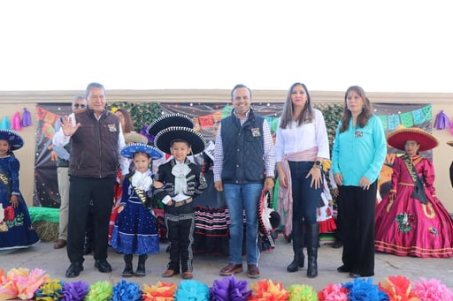 En un ambiente de convivencia y tradición, el presidente municipal Óscar Ríos Ramírez, participó en el evento donde expresó su compromiso de seguir trabajando