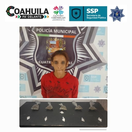 El arresto se registró en un segundo operativo del Mando Coordinado.  La Dirección de Seguridad Pública Municipal (D.S.P.M.) del Mando Coordinado Región Centro