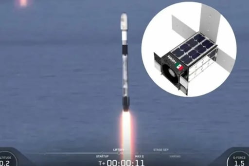 El nanosatélite MXAO-1 logró llegar a órbita tras tres intentos fallidos, marcando un avance tecnológico histórico para Álvaro Obregón, impulsado
