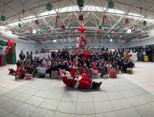 La Universidad Tecnológica del Norte de Coahuila llevó a cabo una posada dirigida a estudiantes de diversas escuelas primarias de la región,