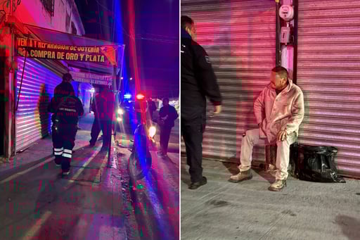 Perdió el control al frenar en un bordo.  Debido al pavimento mojado, un motociclista terminó tendido sobre el suelo luego de que al intentar frenar