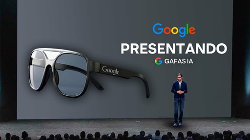 Google competirá con Meta en el mercado de gafas inteligentes. Presentó dos modelos con IA que llegarán en 2026 junto a mejoras para Samsung.  Google confirmó