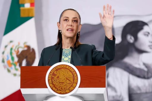 La mandataria asegura que el acuerdo de 1944 es 'muy favorable' para México y que la vía son actas adicionales y diálogo permanente, no una renegociación