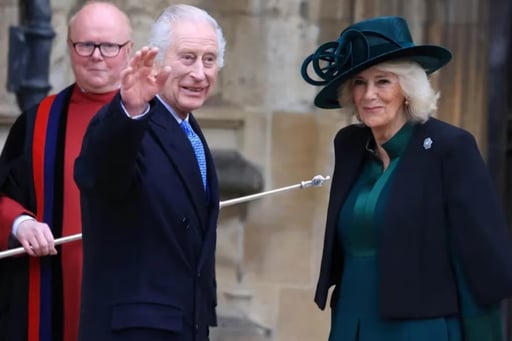 Un portavoz del Palacio de Buckingham señaló que el rey Carlos III se siente 'profundamente conmovido' por la reacción positiva a su mensaje sobre la reducción