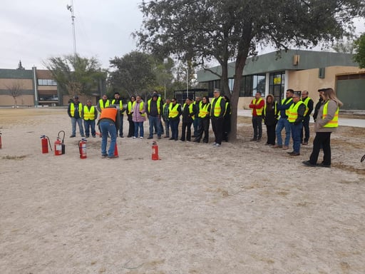La Universidad Tecnológica del Norte de Coahuila (UTNC) llevó a cabo una capacitación dirigida a su grupo de brigadistas, integrado por personal administrativo
