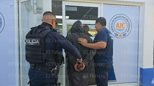 Comportamiento sospechoso alertó a los agentes.  Durante recorridos de vigilancia en la colonia Estación Fierro de Monclova, elementos de la Policía Preventiva