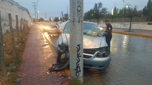    Afortunadamente, la conductora resultó ilesa, por lo que no fue necesario su traslado a un hospital.  La mañana de hoy se registró un accidente vial