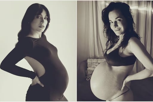 El 2025 estuvo marcado por la llegada de bebés a hogares de actrices y cantantes, quienes celebraron la maternidad al debutar como madres o agrandar