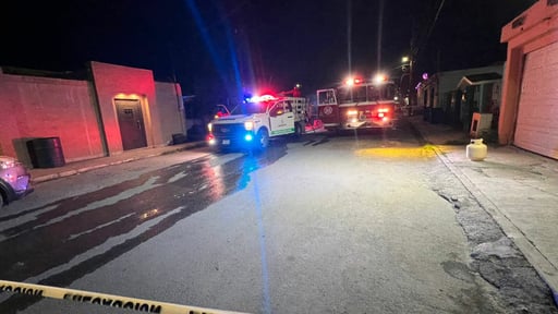 La tarde noche de hoy se registró un conato de incendio en una vivienda ubicada sobre la calle Óscar Neebe, en la colonia Obrera Sur Segundo Sector,