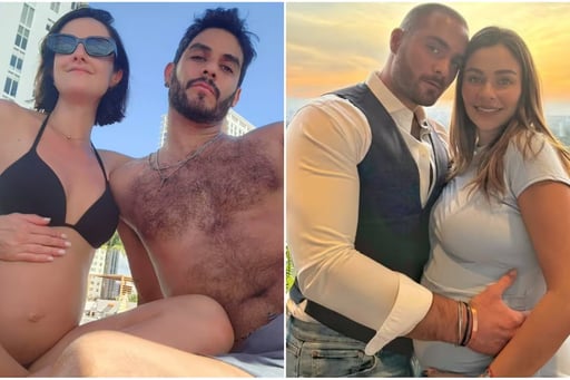 Los actores mexicanos Hugo Catalán y Claudia Martín se convirtieron en padres a finales de 2025, cada uno con sus respectivas parejas, casi al mismo tiempo