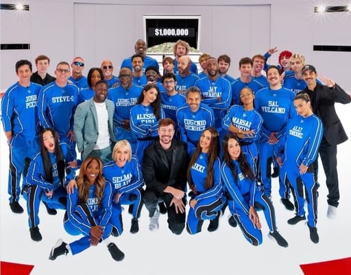 MrBeast anunció el estreno de Beast Games 2 y reveló un episodio especial con celebridades, donde destaca la participación del actor mexicano Eugenio