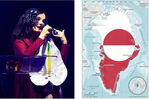 La cantante islandesa Björk expresó su respaldo a la independencia de Groenlandia, en medio de tensiones internacionales y declaraciones de Donald Trump sobre