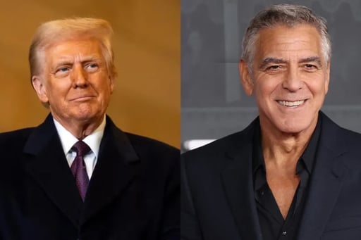 Donald Trump reaccionó públicamente a la ciudadanía francesa de George Clooney y su familia, celebrando el hecho mientras cuestionó la carrera y posturas