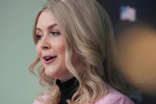 La Casa Blanca fue cuestionada sobre si los cárteles gobiernan México, tras declaraciones de Donald Trump, durante una conferencia encabezada por su vocera