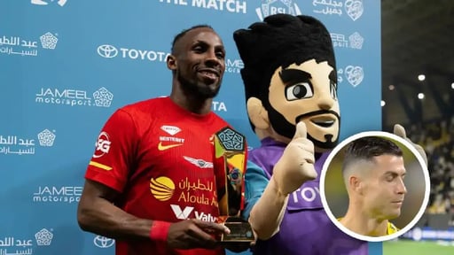 Una vez más, el mexicano Julián Quiñones se impuso a Cristiano Ronaldo en la Primera División de Arabia Saudita, esta vez con una actuación claramente superior