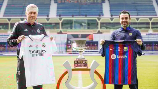 Será la cuarta final consecutiva entre Barcelona y Real Madrid desde la implementación del nuevo formato en 2020, por lo que una vez más la Supercopa de España