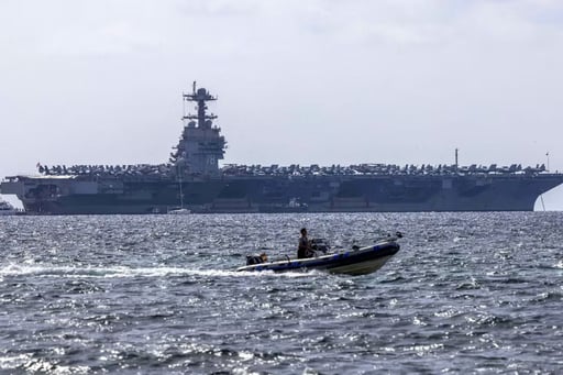 EE.UU. ha reducido su flota en el Caribe tras la captura de Nicolás Maduro, trasladando buques anfibios al norte de Cuba, según The New York Times.