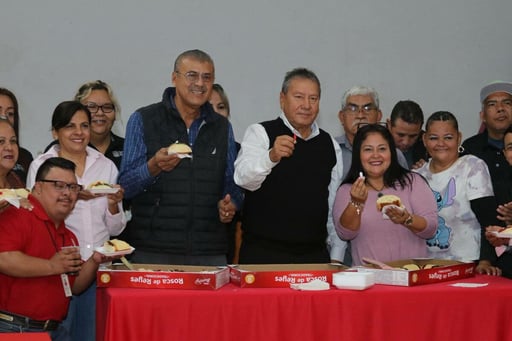 El alcalde Óscar Ríos convivió con el equipo de Cultura de San Juan de Sabinas, reconociendo su trabajo de 2025 y metas para 2026.  Reconocimiento al talento