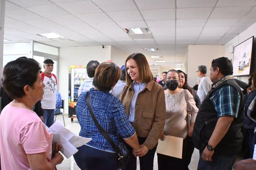 LA ALCALDESA Sari Pérez agradeció la participación de las y los fronterenses que cumplieron con su responsabilidad. Durante la primera semana de cobro
