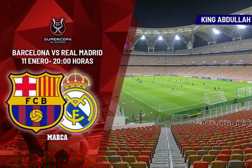Barcelona se impuso por 3-2 al Real Madrid en el Estadio King Abdullah de Yeda, Arabia Saudita, y se quedó con la Supercopa de España 2025/2026 tras un Clásico