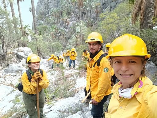 La CONANP cerró 2025 con resultados positivos en la Cuenca Don Martín, al cumplir metas de conservación, reducir incendios forestales y fortalecer