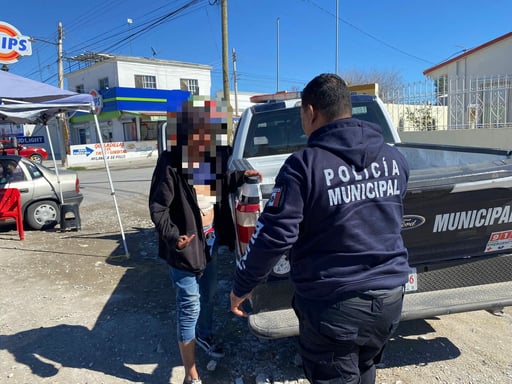 El acusado quedó a disposición del juez calificador en turno.  Elementos de la Policía Preventiva procedieron a la detención de un hombre que se encontraba