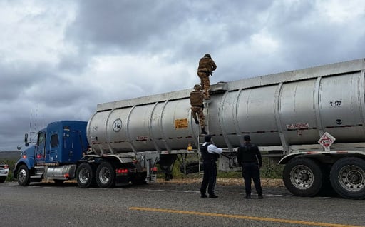 El gabinete de seguridad reportó el aseguramiento de 720 litros de metanfetamina líquida en Ensenada, en un contexto de aumento histórico