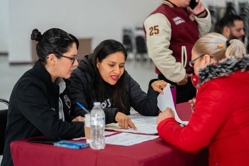 Trabajadores afiliados a la Confederación de Trabajadores de México (CTM) recibieron atención médica, social y administrativa durante una jornada organizada