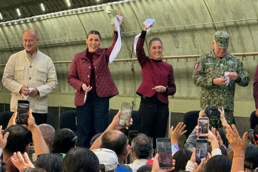 Desde Tijuana, la presidenta Claudia Sheinbaum inauguró el Viaducto Elevado y defendió el diálogo con Estados Unidos, al afirmar que los puentes siempre