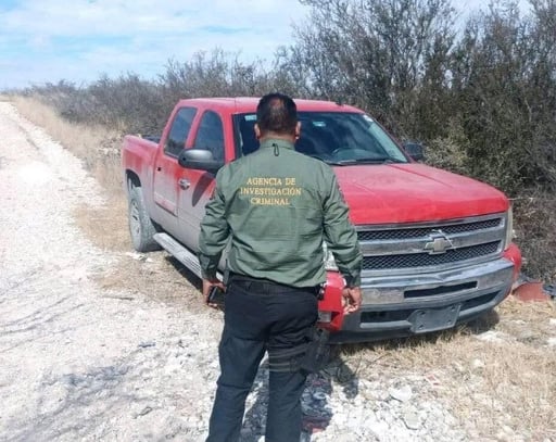   Piedras Negras, Coahuila.— Como parte de un seguimiento derivado de un reporte por robo, elementos de la Agencia de Investigación Criminal (AIC) lograron