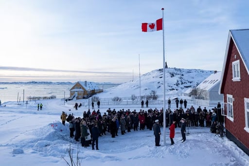 Canadá y Francia inauguraron consulados en Groenlandia como respaldo a Dinamarca y a la isla ártica, en medio de recientes tensiones diplomáticas con Estados